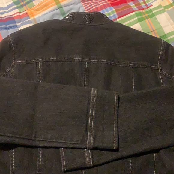 Sigrid Olsen denim jacket - Picture 7 of 8